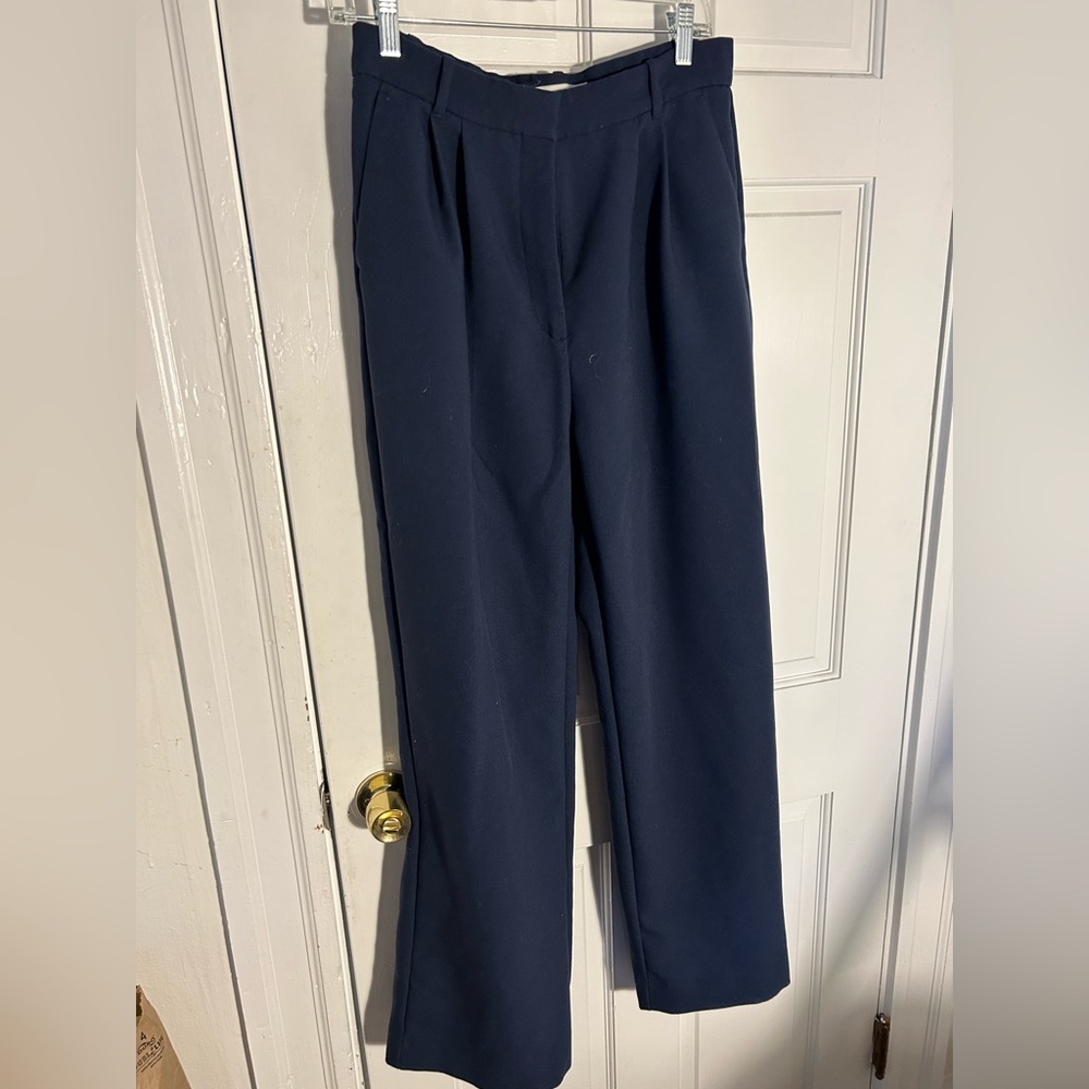 Abercrombie and Fitch Wide Leg Tailored Pants
